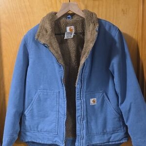 Vintage French Blue Carhartt Jacket